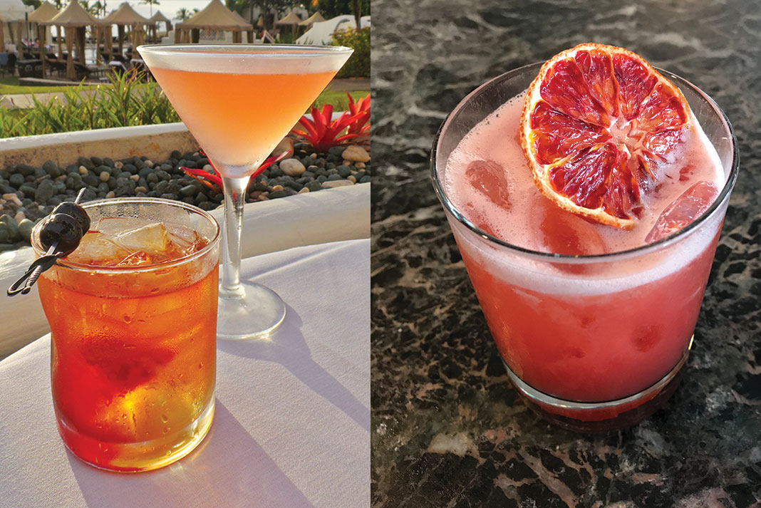 The Pink Pearl - a grapefruit & cointreau cocktail