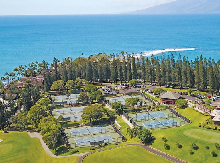 Kapalua Tennis Maui Tennis Courts Tennis Courts Maui Hawaii