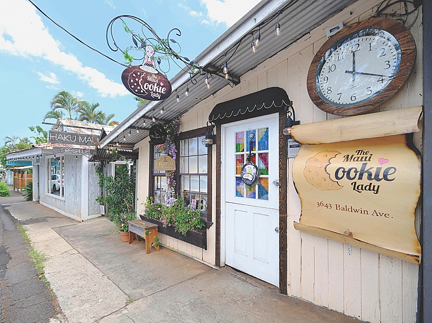 Maui Cookie Lady in historic Makawao Town
